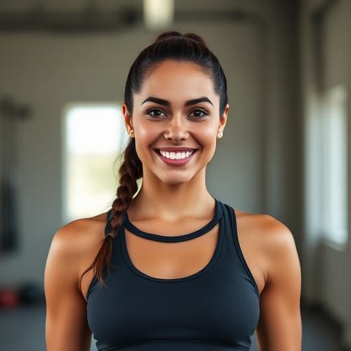 Membra da comunidade fitness